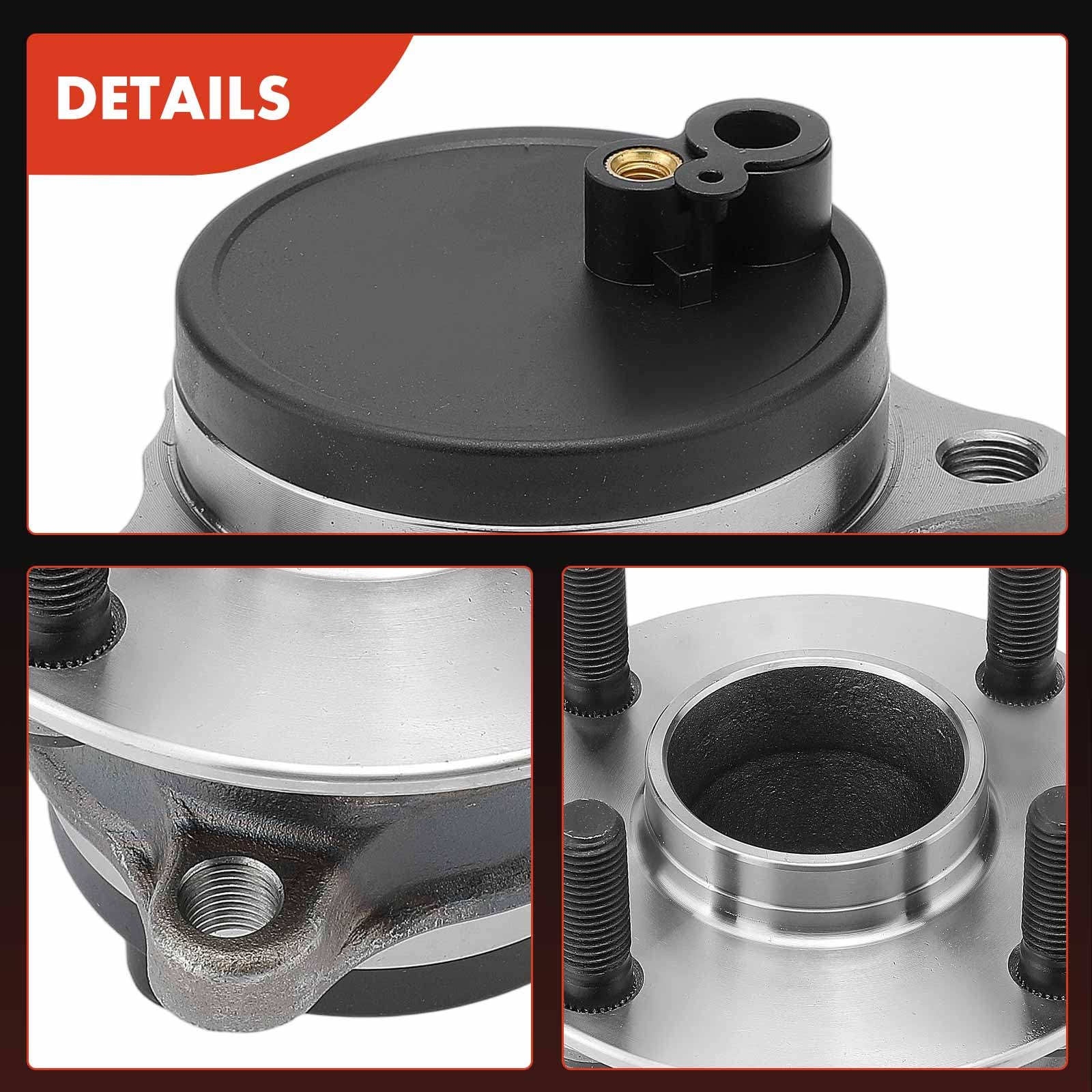 Frankberg Kit cuscinetti ruota mozzo ruota con sensore ABS integrato | con sensore Sensore di velocità ABS Sensore di velocità ABS integrato, 513434, N2433304X; Compatibile con: 124 Spider