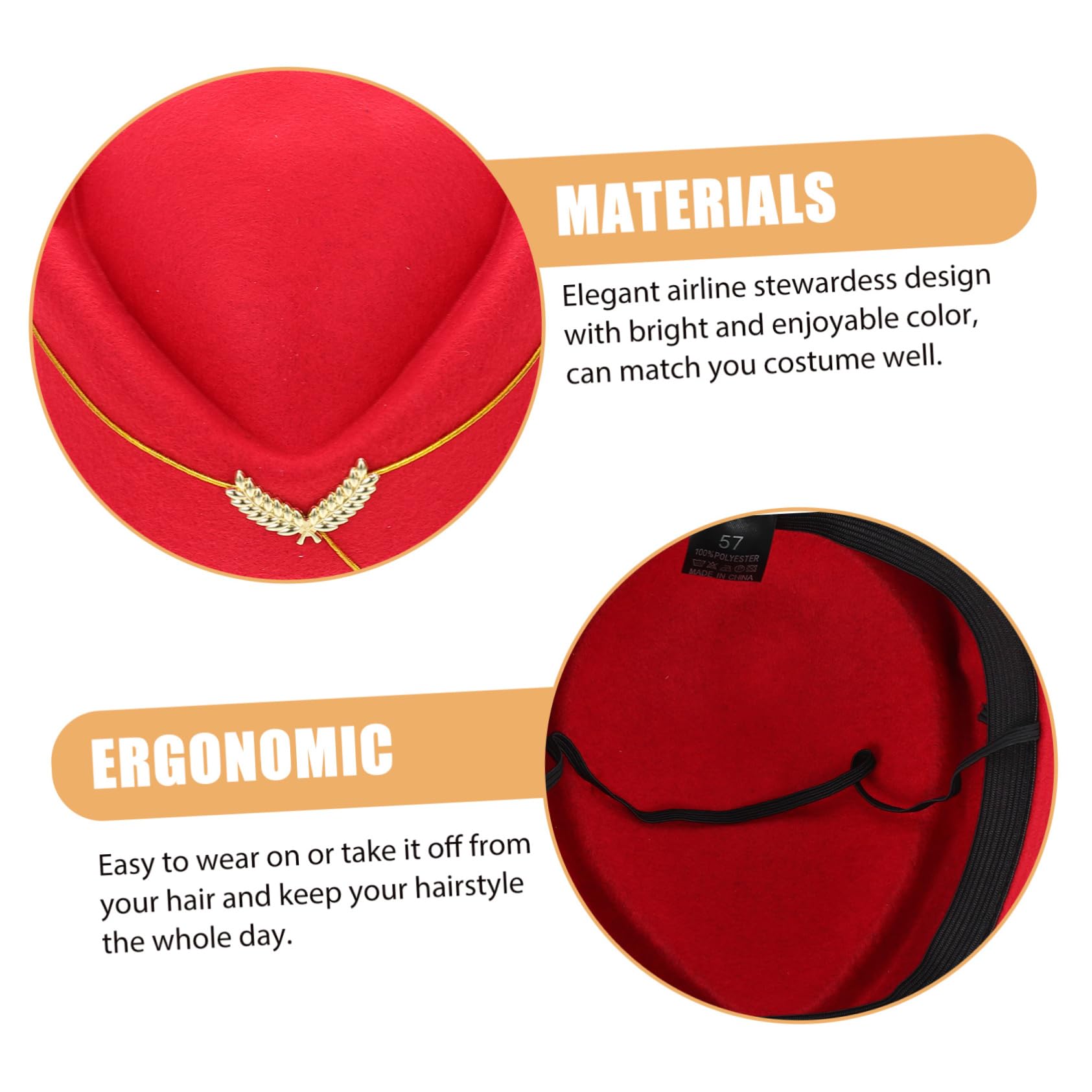 Healvian 5 Piezas De Decoración Para Disfraz De De Sombrero De Rendimiento Retro Gorra De De Cabina Sombreros De Disfraces Accesorios De