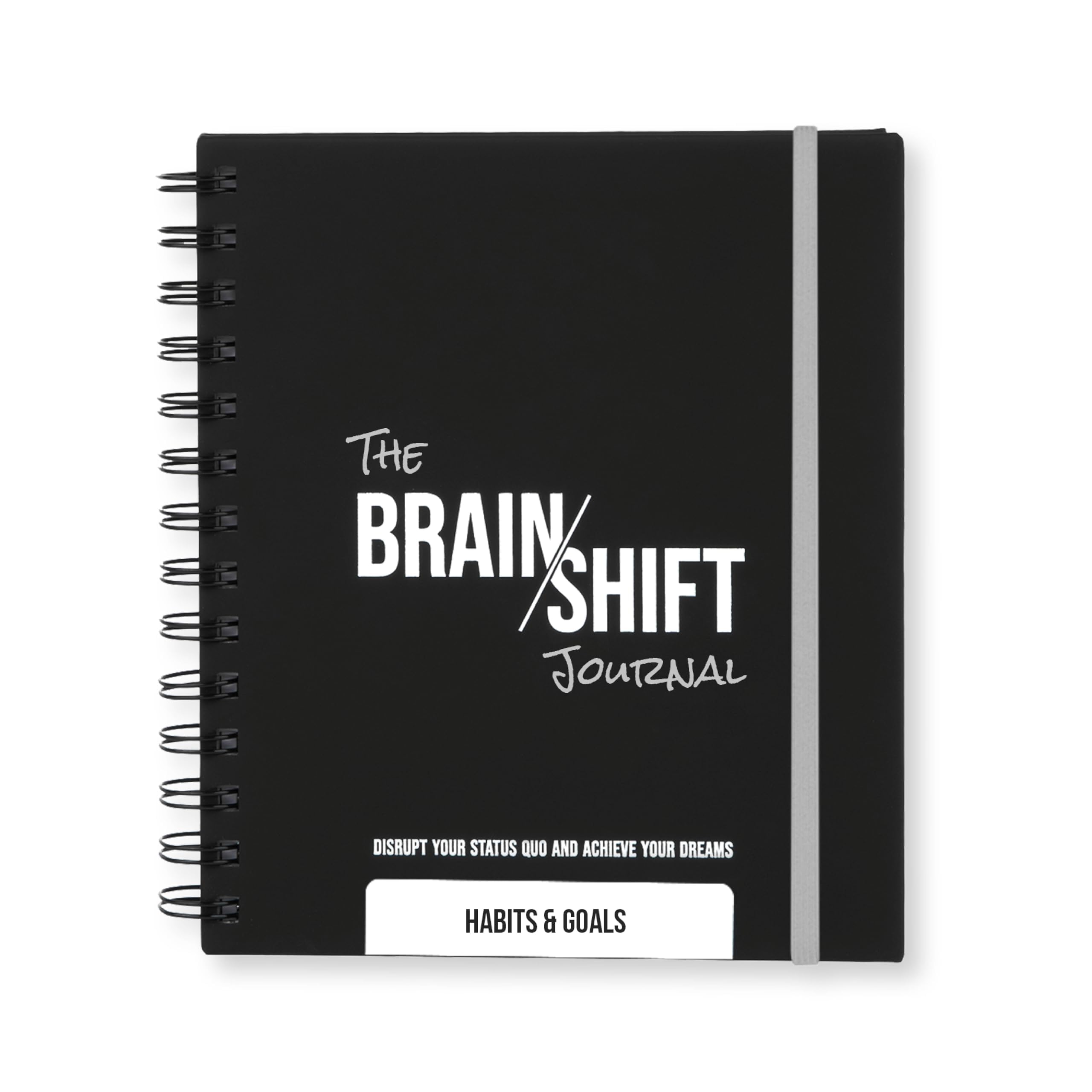 The Behavior Shift Brain Shift Journal (Habits & Goals) - 6 x 7 Inches Productivity journal - 13 week Guided Prompts for Habits, Goal setting & Personal growth- Gratitude & Manifestation journal