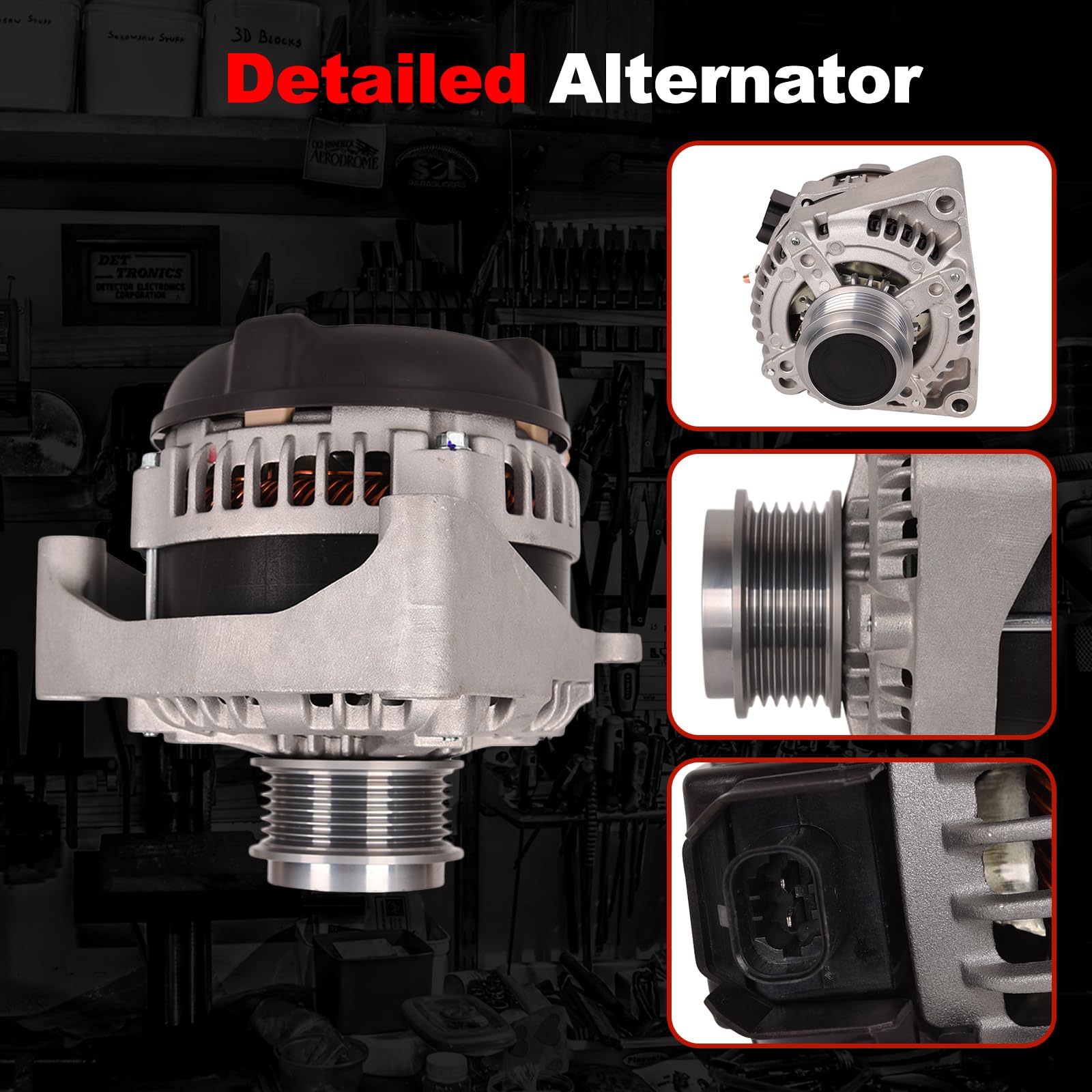 Amazon.com: TOPAZ 22747894 Alternator 12V 150A Compatible with 