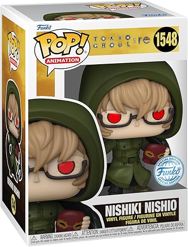 FUNKO POP! ANIME: Tokyo Ghoul: re- Nishiki Nishio (exclusivo de AI)