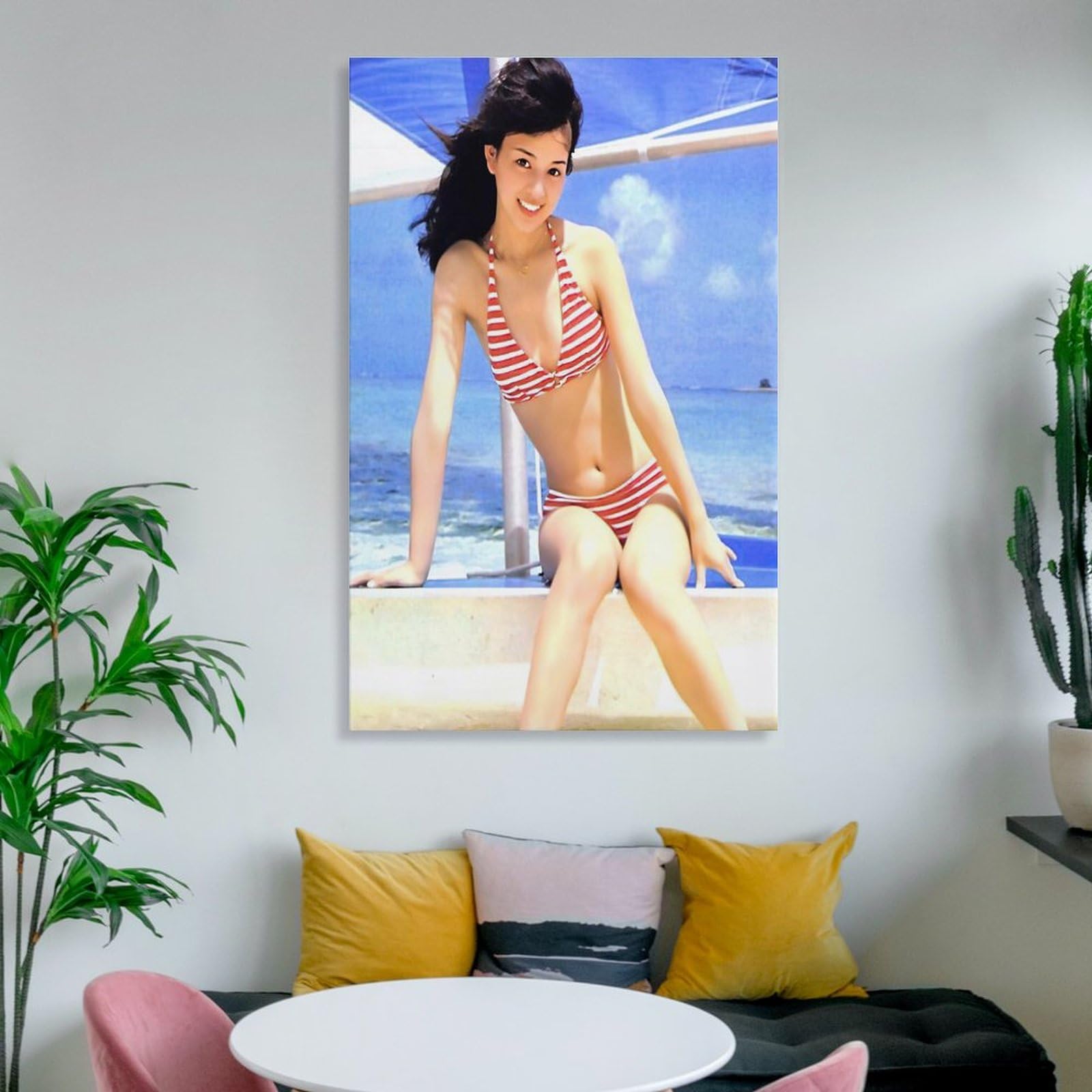 Amazon.co.jp: 岡田奈々 女優 歌手若い頃 レトロ 水着1 ポスター