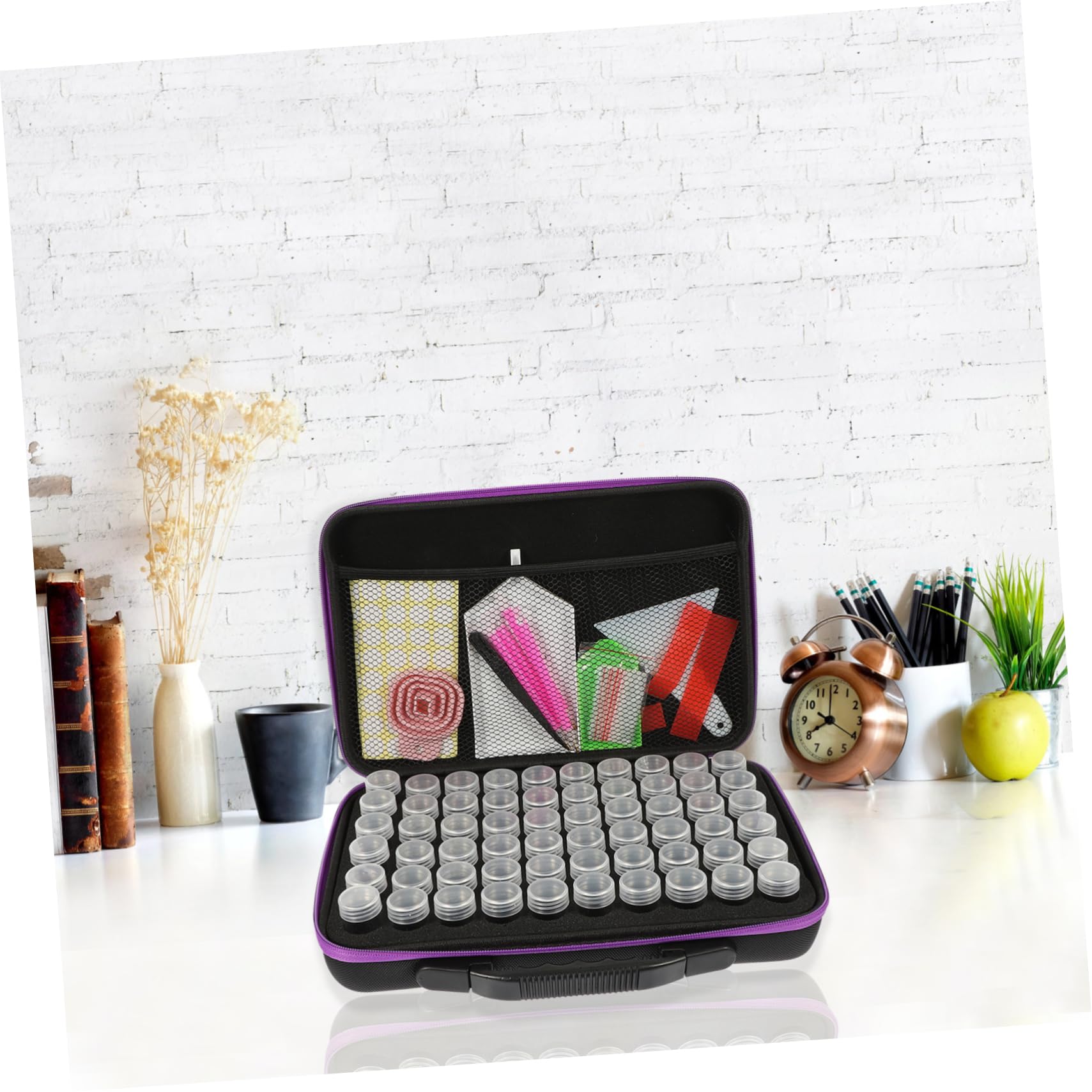 1set Contenitori per Accessori Diamond Art Organizer per Scomparti per Hobby e Lavoretti Creativi