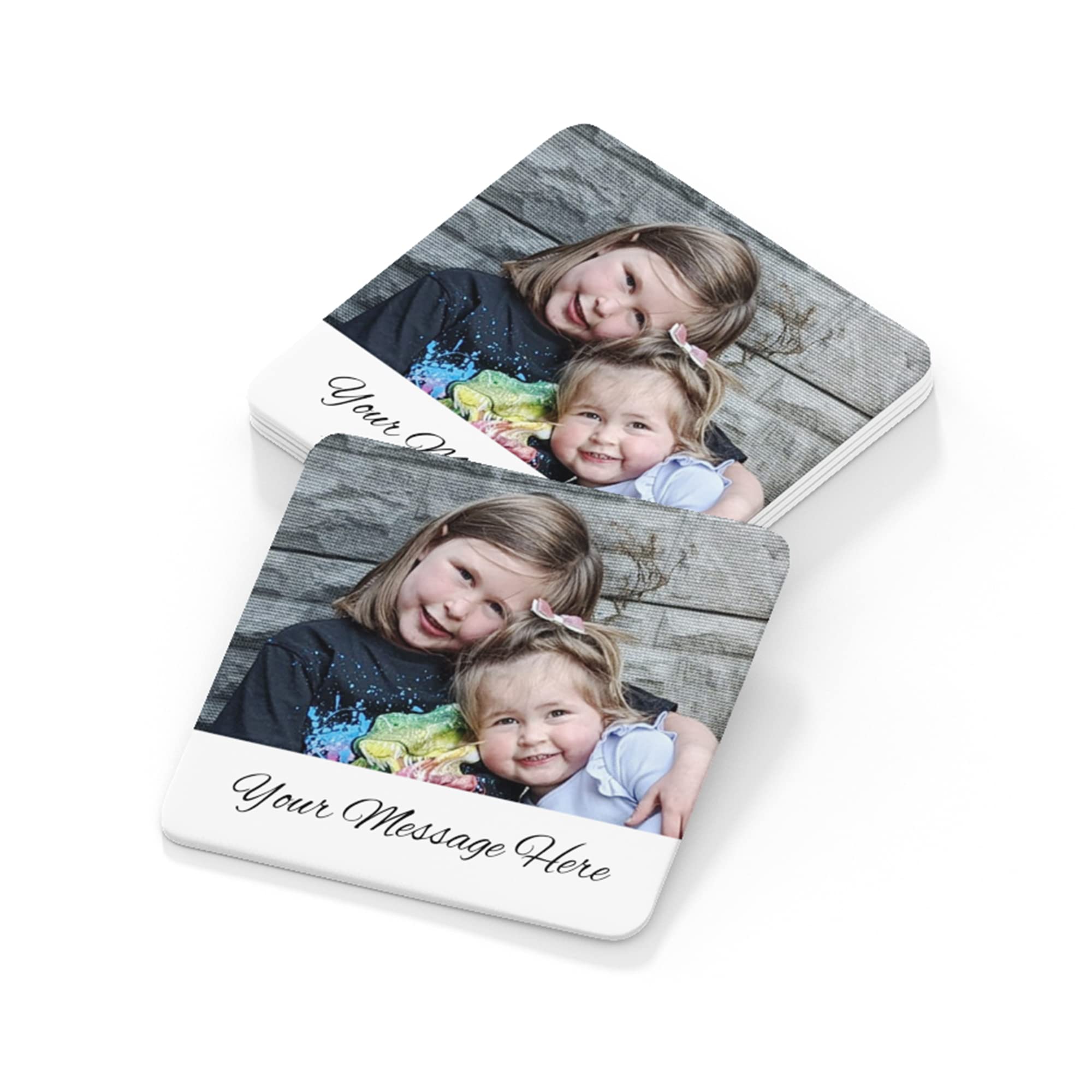 Beanprint Personalised Beer Mat, 480Gsm Beer Mat Board, Custom Drinks Mats. Home Pubs. (Design 7487) (20)