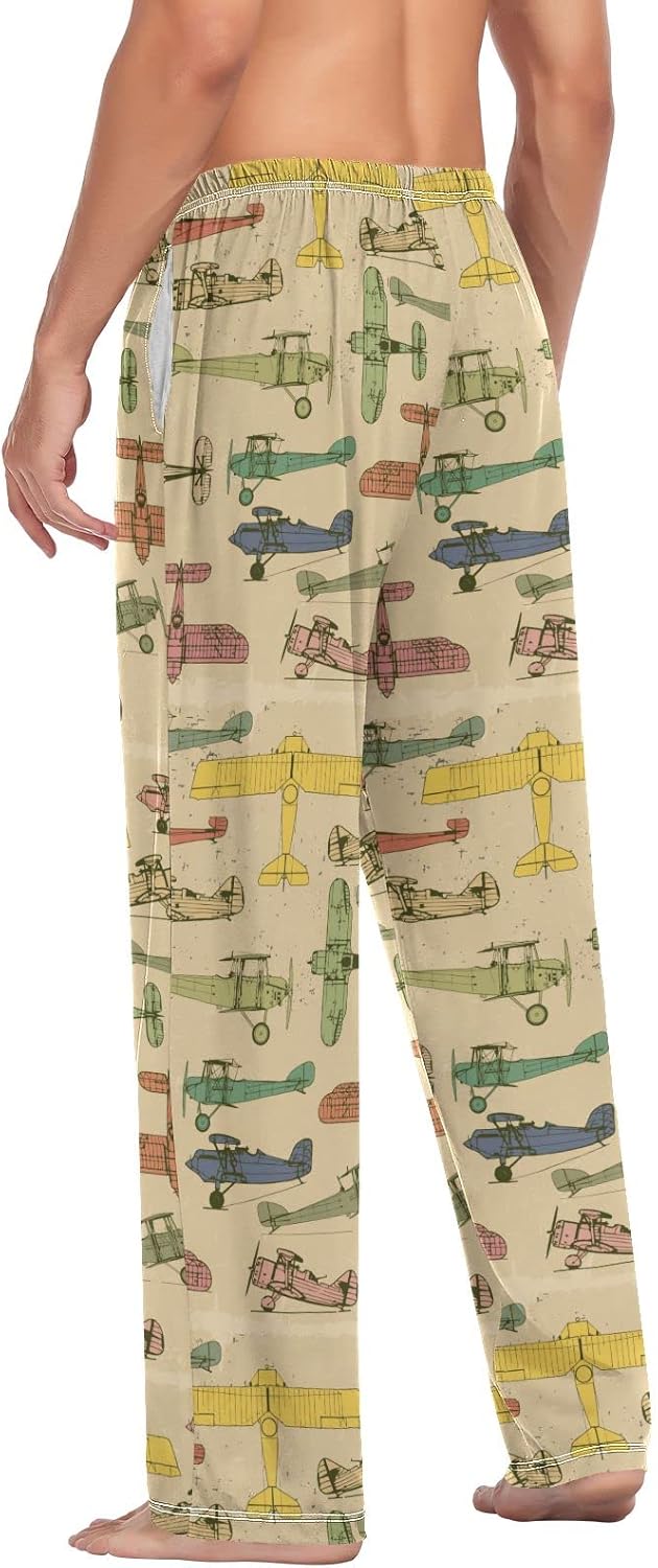 Ollabaky Pajama Pants for Men PJs Bottoms Sleepwear Lounge Pants with Pockets - Image 5