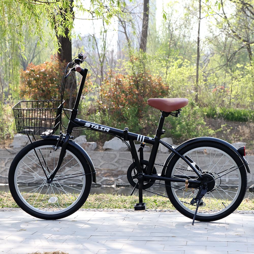 折りたたみ自転車　20インチ　シマノ6段変速（黒色） 楽天市場】【Point5倍】折りたたみ自転車 20インチ シマノ6段