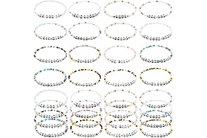 yesaior Motivational Quote Adjustable Beaded Bracelets for Women