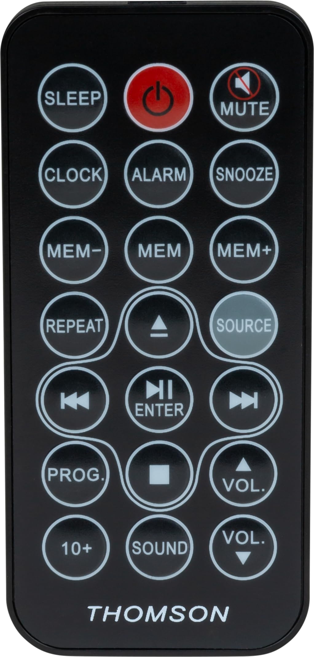 THOMSON Micro Chaîne Bluetooth Lecteur CD HiFi 50W Radio FM Chargeur Smartphone sans-Fil Induction Compatible Samsung Galaxy MIC201IBT