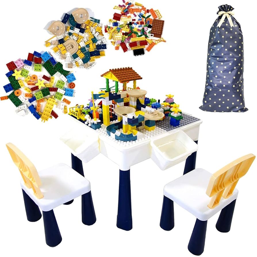 Amazon.co.jp: [セット品] MRG ブロック テーブル 293ピース