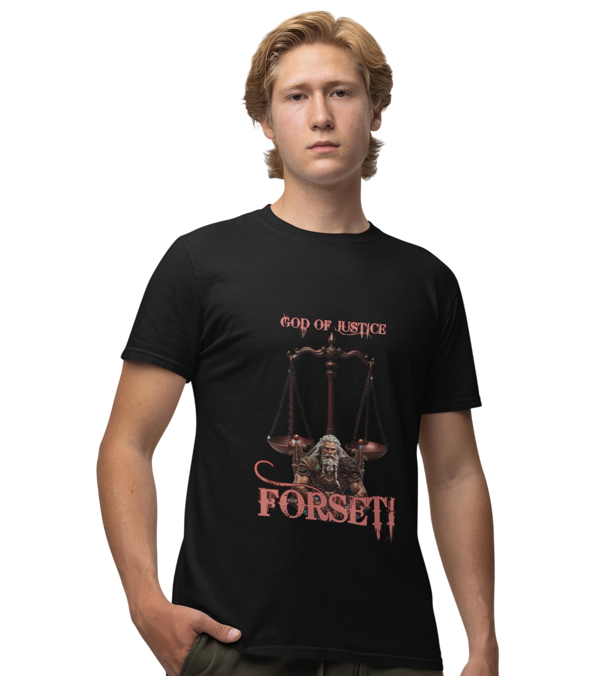 Call of the Hammer: Norse Legend Graphic Printed T-Shirt-picture-50