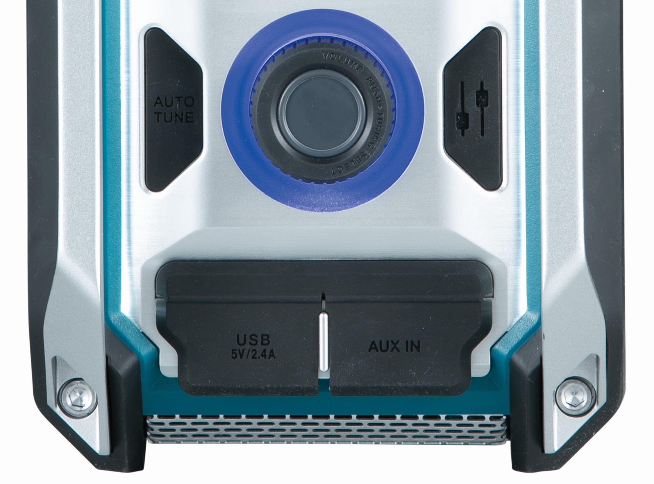 Makita MR007GZ Baustellenradio 18 V, 40 V Max., DAB, DAB+, FM, Bluetooth, Petrol, ohne Akku, ohne Ladegerät