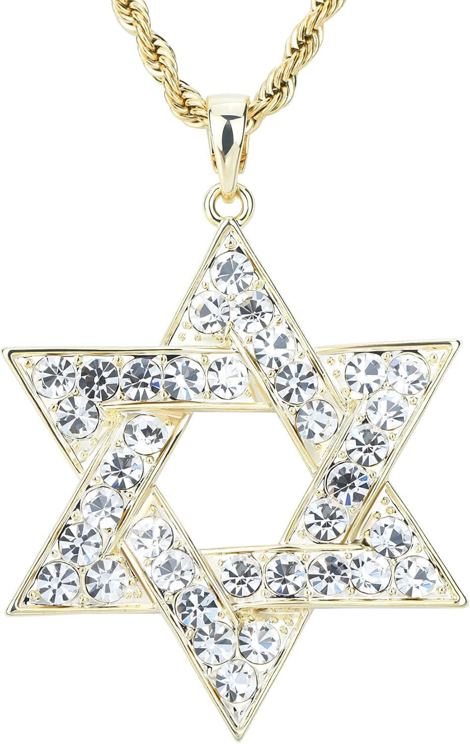 Crystal Star of David Necklace Pendant Stainless Kuwait Ubuy