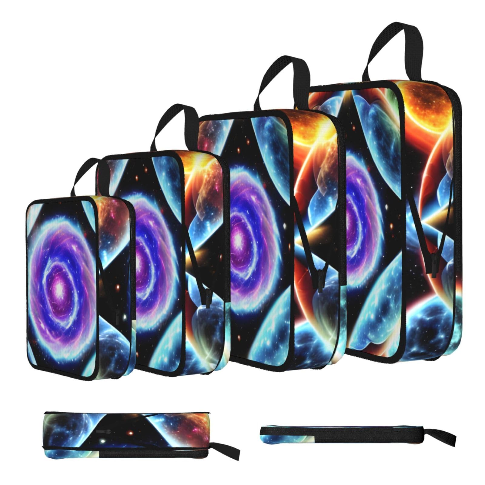 Cosmic Stars Compression Packing Cubes 4 Piece Set