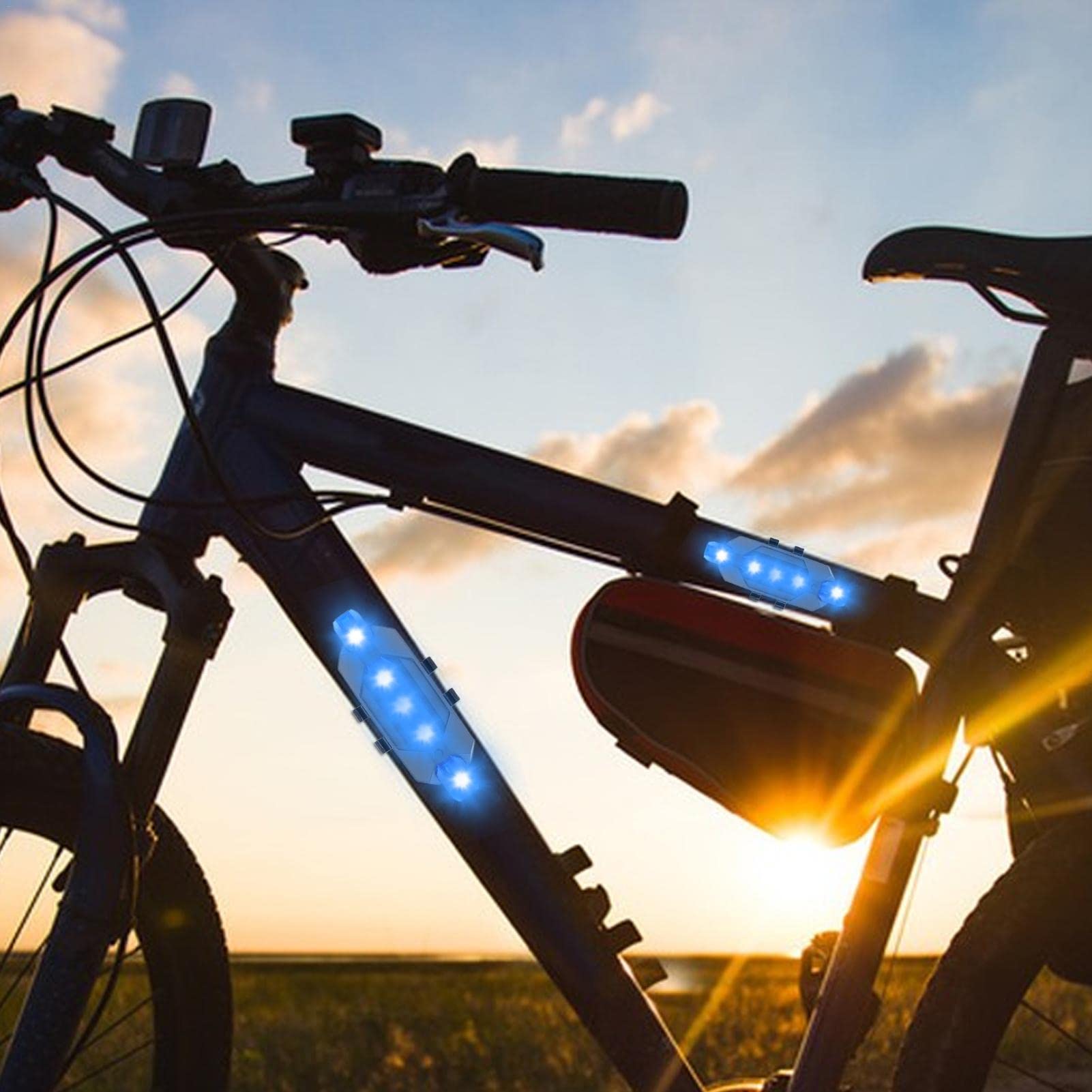 Amazon | セーフティーライト 自転車 テールライト usb充電式 高