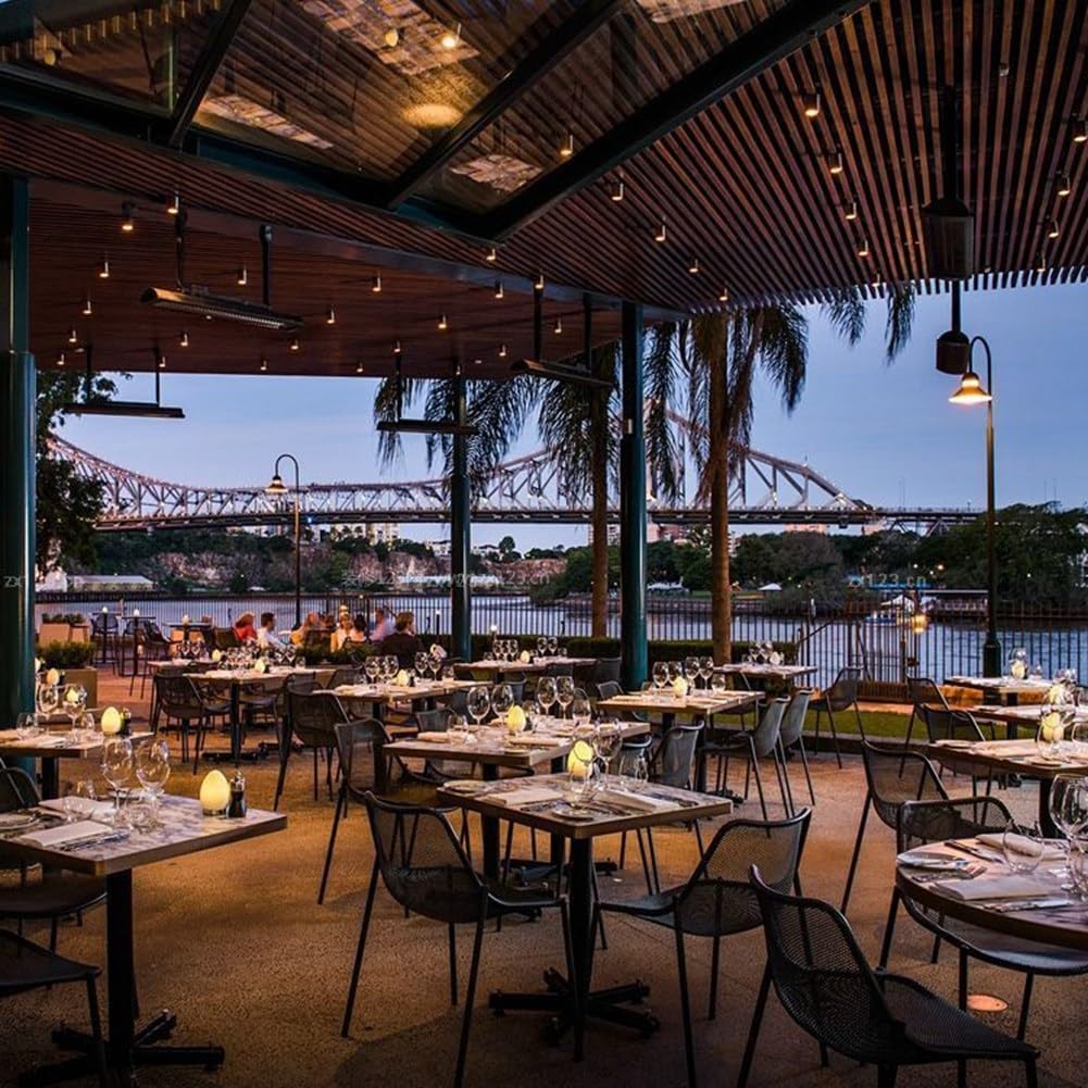 di Chiamata Cameriere Cercapersone Wireless con Pulsante di Chiamata da 10 Pezzi per Ristorante Narghilè Bar Caffetteria Bar Servizio Clienti Rosso