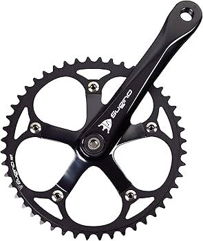 Amazon | Sugino(スギノ) RD4 TRACK BLACK 46T 170mm クランクセット