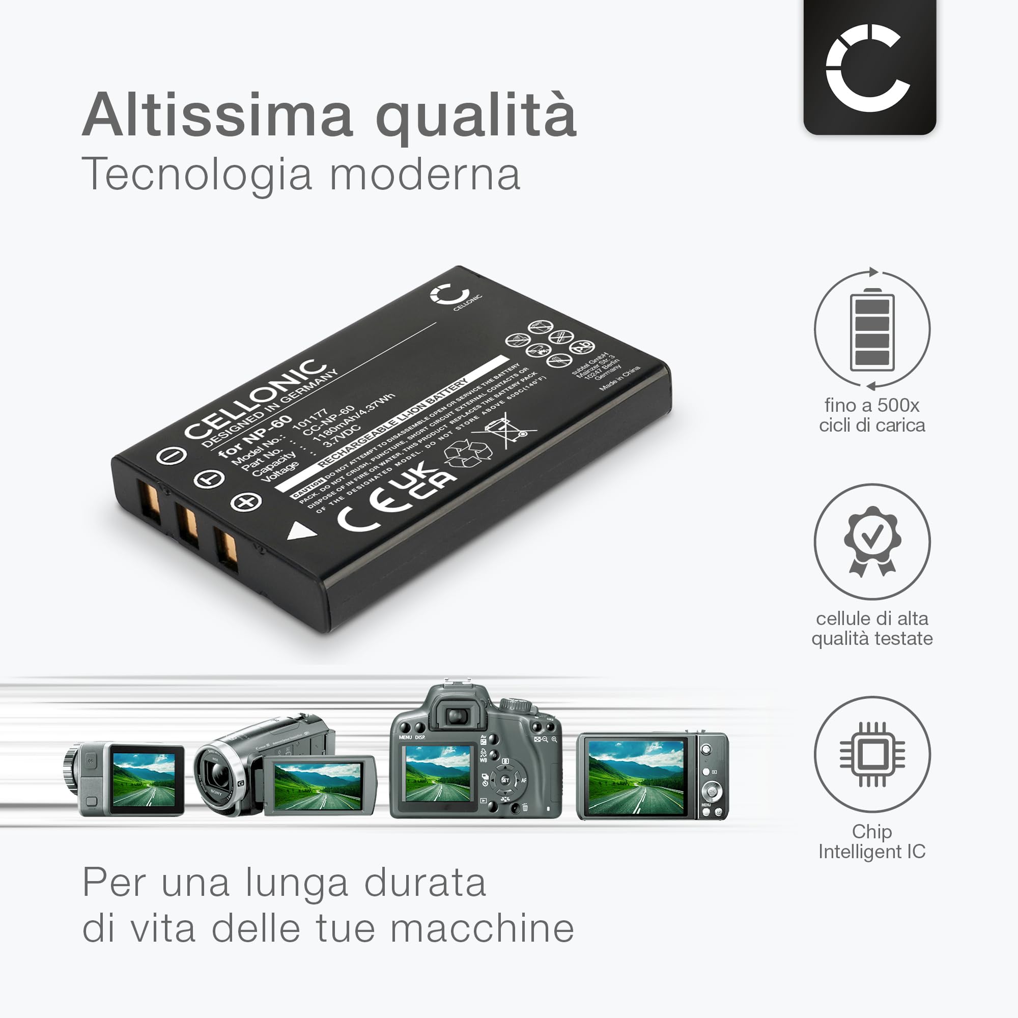 Batterie Neuve Pour Appareil Photo HP Photosmart - 1000mAh 3,6V - Compatible R817, R727, R707