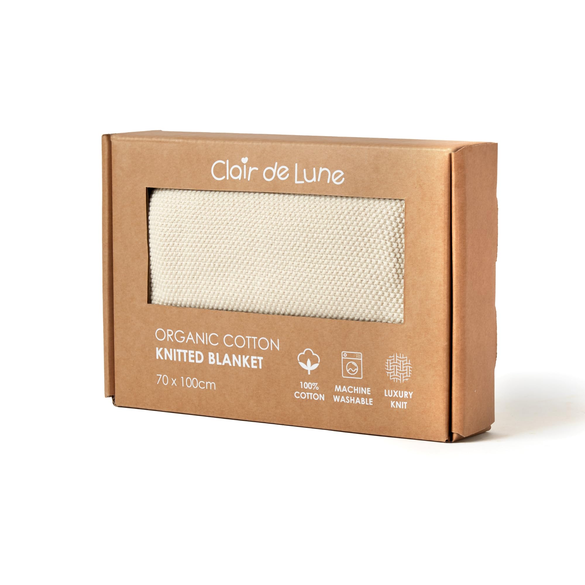 Clair De Lune Knitted Blanket
