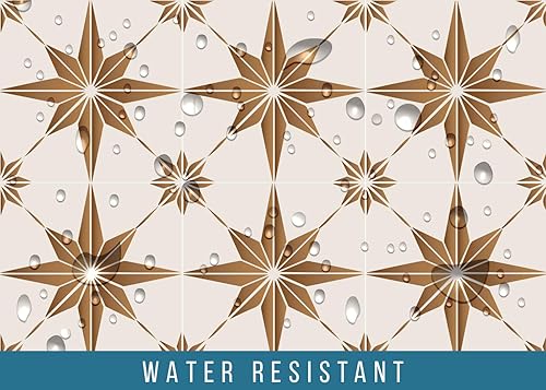 Miniatura 2 de Adhesivos para azulejos de Mi Alma 24 unidades, Talavera, plantillas de pared, calcomanías para despegar y pegar, fácil aplicación, ideal para baño,