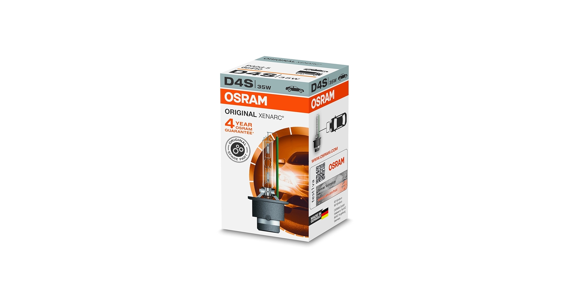 Amazon.com: OSRAM XENARC ORIGINAL D4S HID, xenon headlight