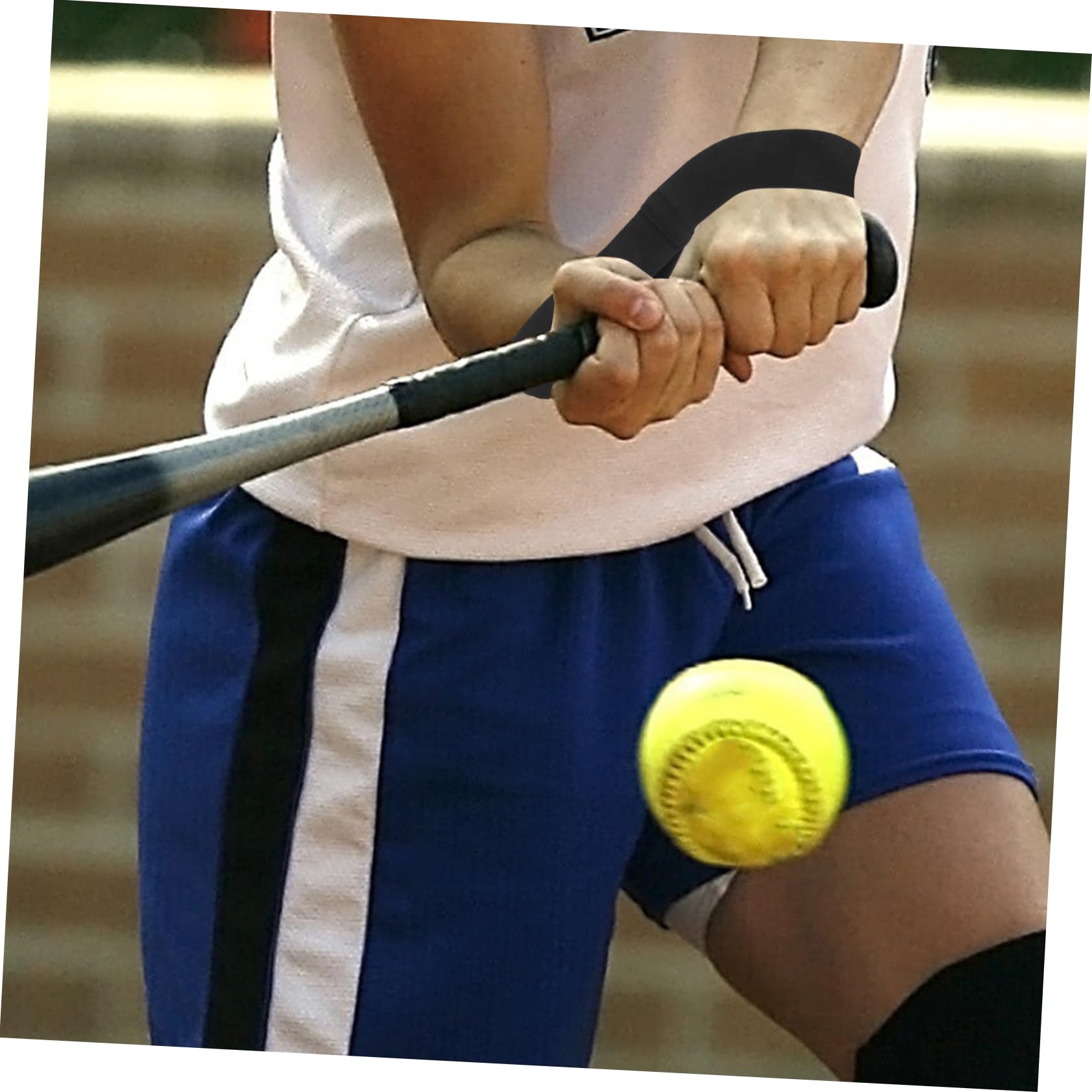 BESTonZON Baseball Training Equipment Swing Trainer Elastic Strap Posture Corrector for Hitters Softball Batting Practice Aid Arm Trainer