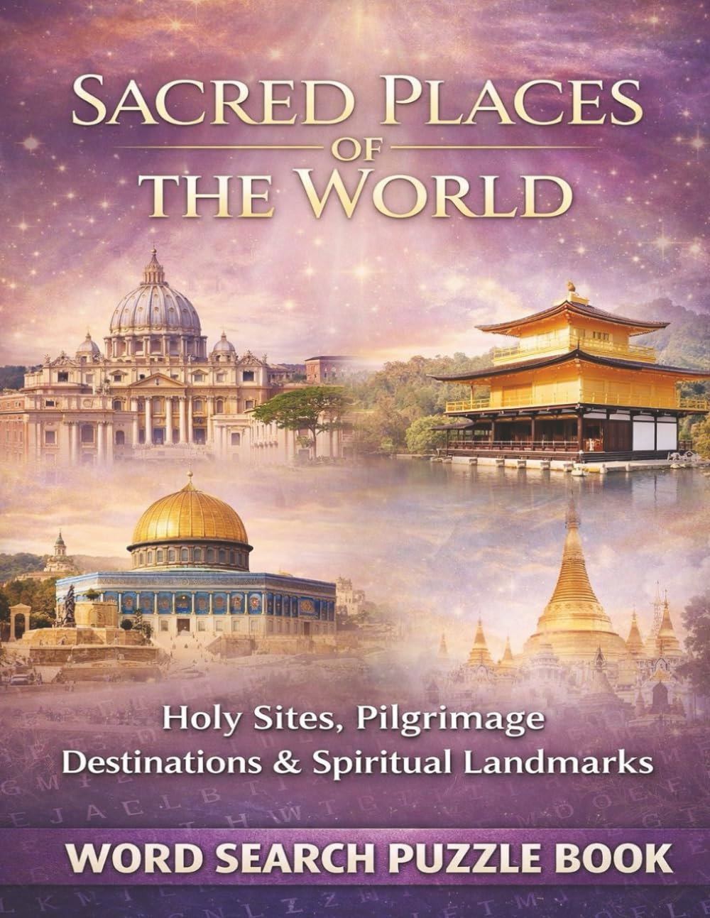 Sacred Places of the World: Holy Sites, Pilgrimage Destinations & Spiritual Landmarks. A Word Search Puzzle Book (Faith & Inspiration)