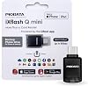 Phone Memory Card Reader: Micro SD USB-C Drive for iPhone and Android, Auto Photo & Video Backup, iXflash Q mini Apple MFi Portable Flash Storage with Free App and MicroSD Slot Adaptor Black