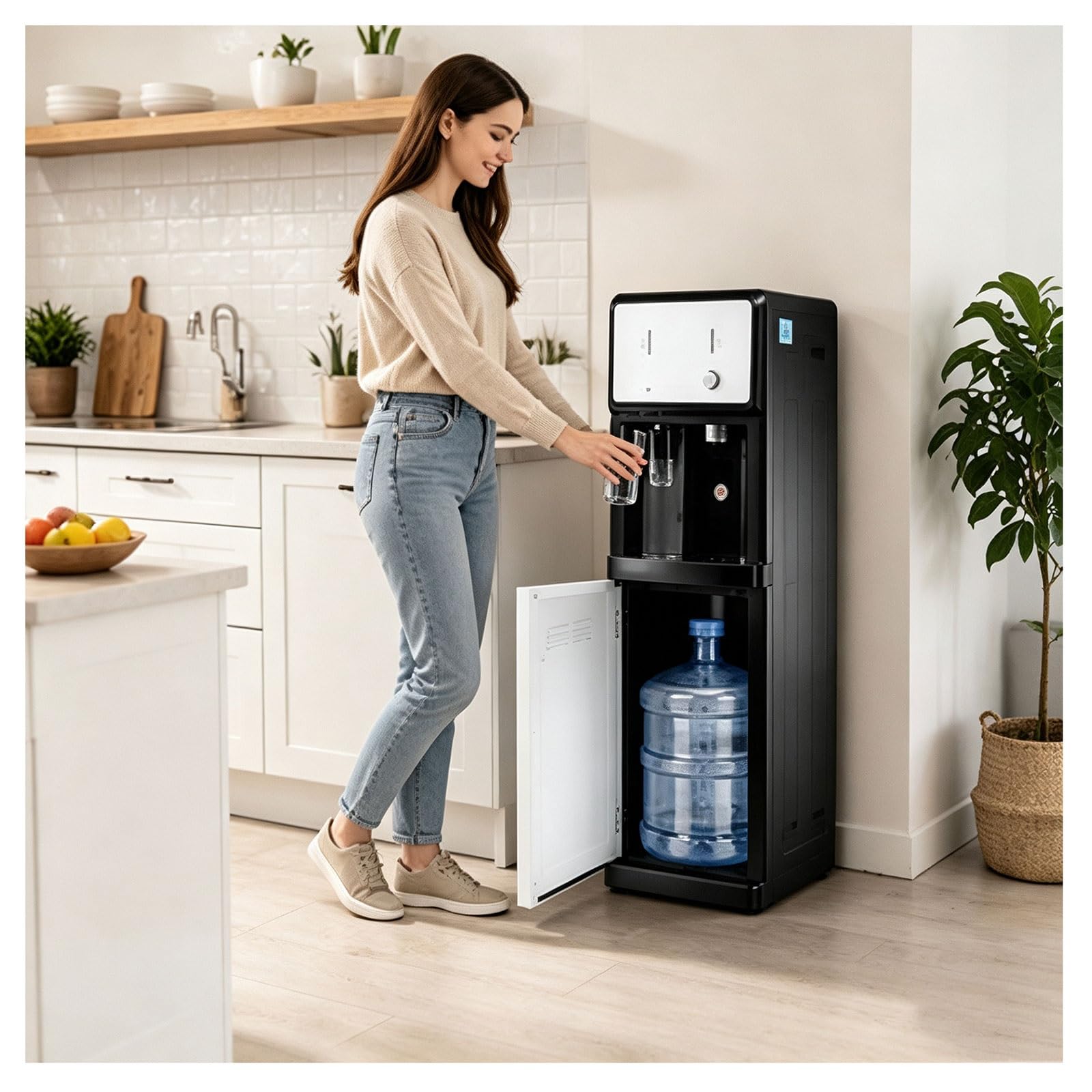 Distributore Acqua a Colonnina Refrigerante a Boccioni