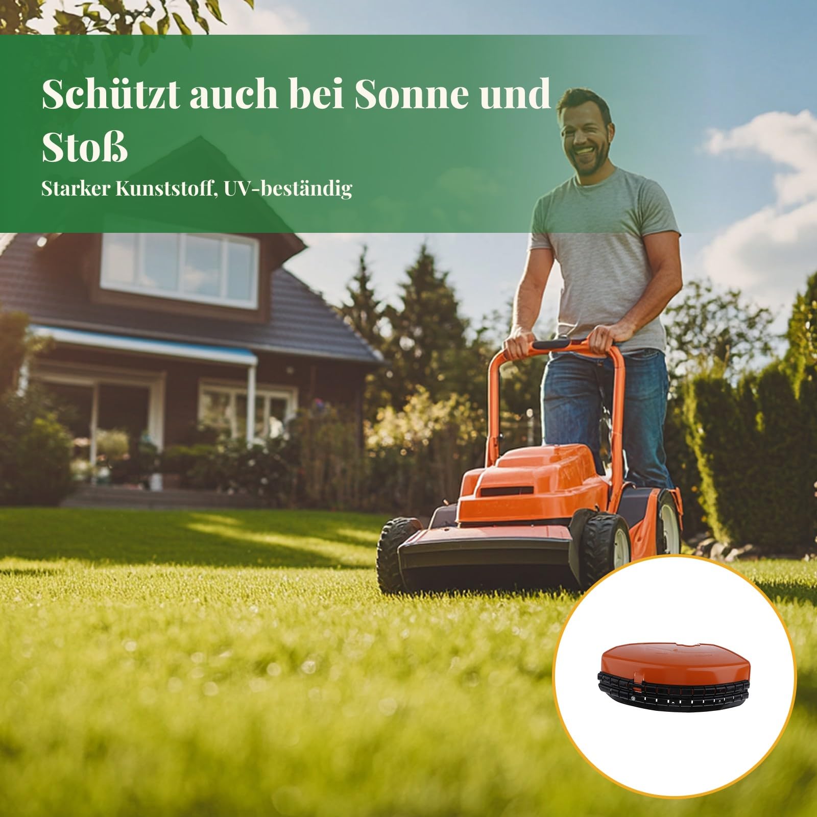 Schneidschutz Messerschutz für FS250, FS260, FS280, FS290, FS310, FS350, FS450, FS460, Freischneider Rasenmäher