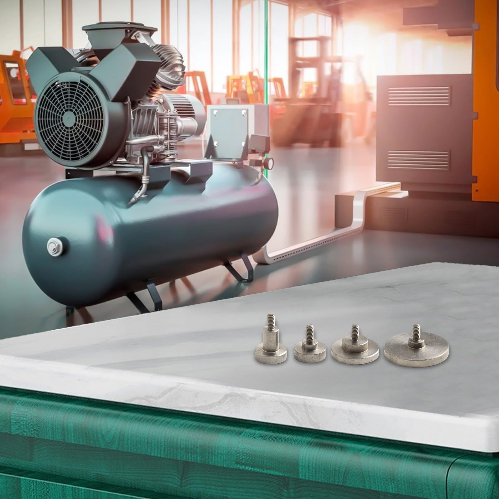 4 flache Kontaktpunkte für Messuhren M2 5 kompatibel, verschiedene Spezifikationen D10 L5, D10 für L10, D15 L5, D20 L5 (A Set (4 Stück))