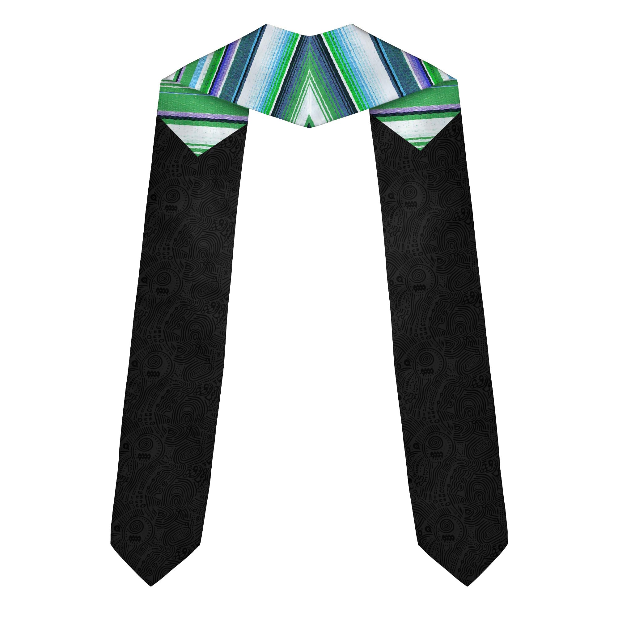 MonkeyVan Custom Nigerian Graduation Sash, Nigeria Graduation Stole Customize, Nigerian American Flag Graduation Sash 2025 Nigeria 17