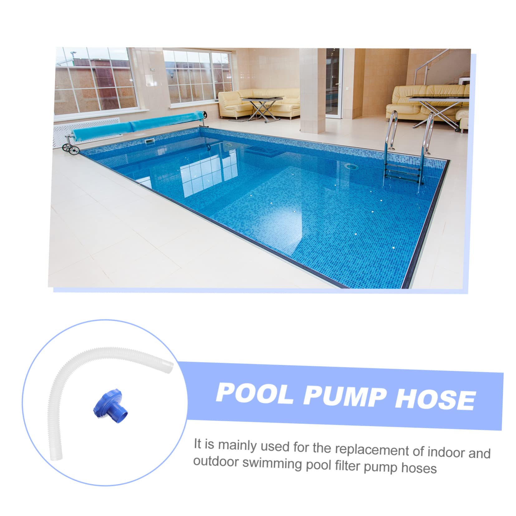 2 Sätze Pool Skimmer Schwimmbad Poolpumpe Pool Filterpumpe Pool-filterrohr Poolschlauch Tauschen Pool-zulaufschlauch Schlauchwechsel Pool -filterzubehör -ersatz Poolrohr Abc