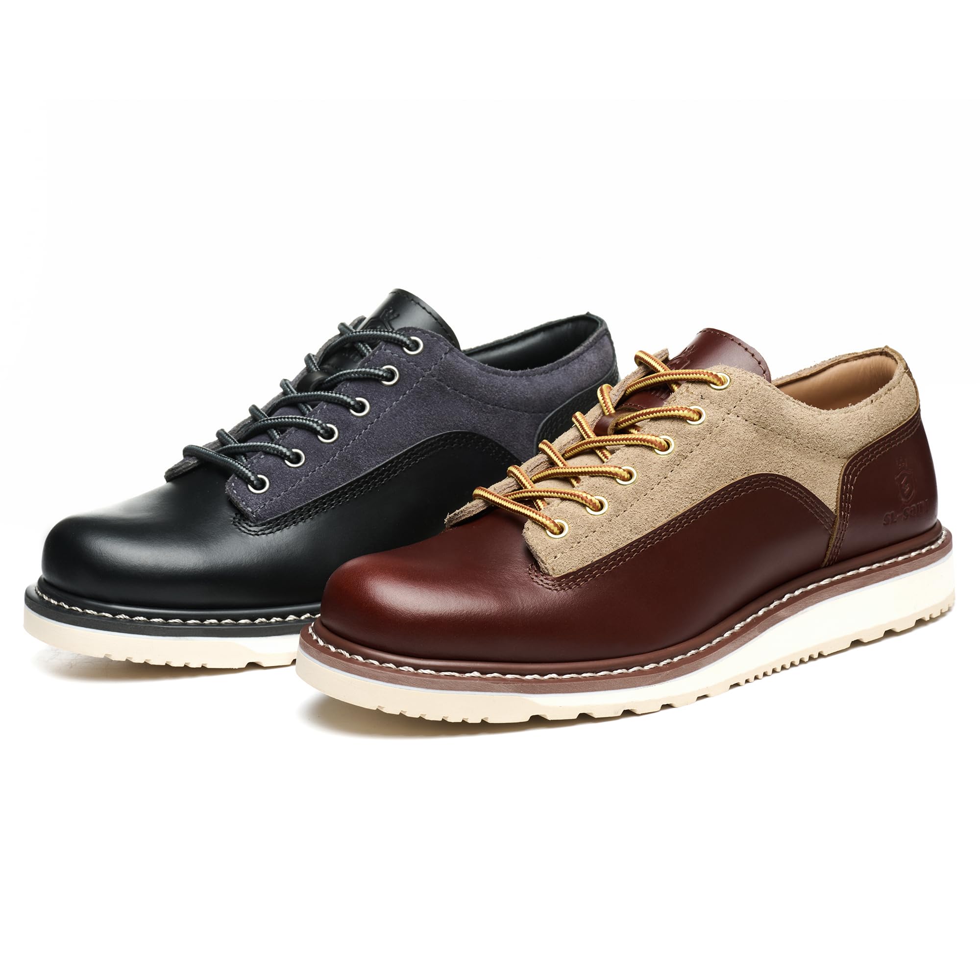 Handgjorda Lågskor För Män Fashion Stiefel Genuine Cowhide Shoes Fashion Lace Up