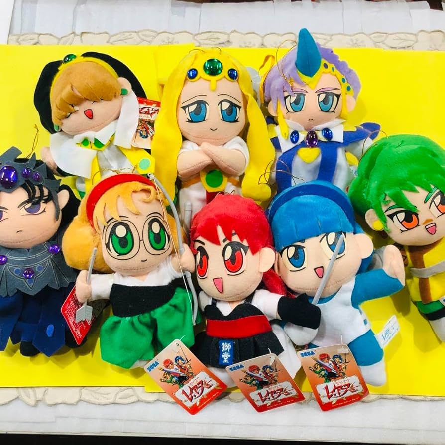 Amazon.co.jp: 1995年製 魔法騎士レイアース ぬいぐるみ マスコット 8