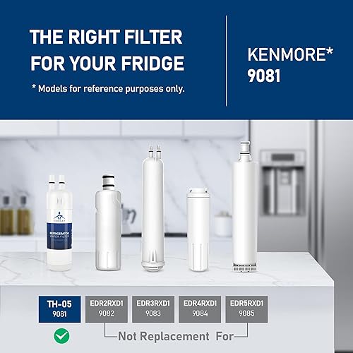 Miniatura 3 de Reemplazo de filtro P4RFKB2, compatible con Kenmore 9930, 46-9930, 9081, 46-9081, 9930P, 469930, 04609930000 (paquete de 2)