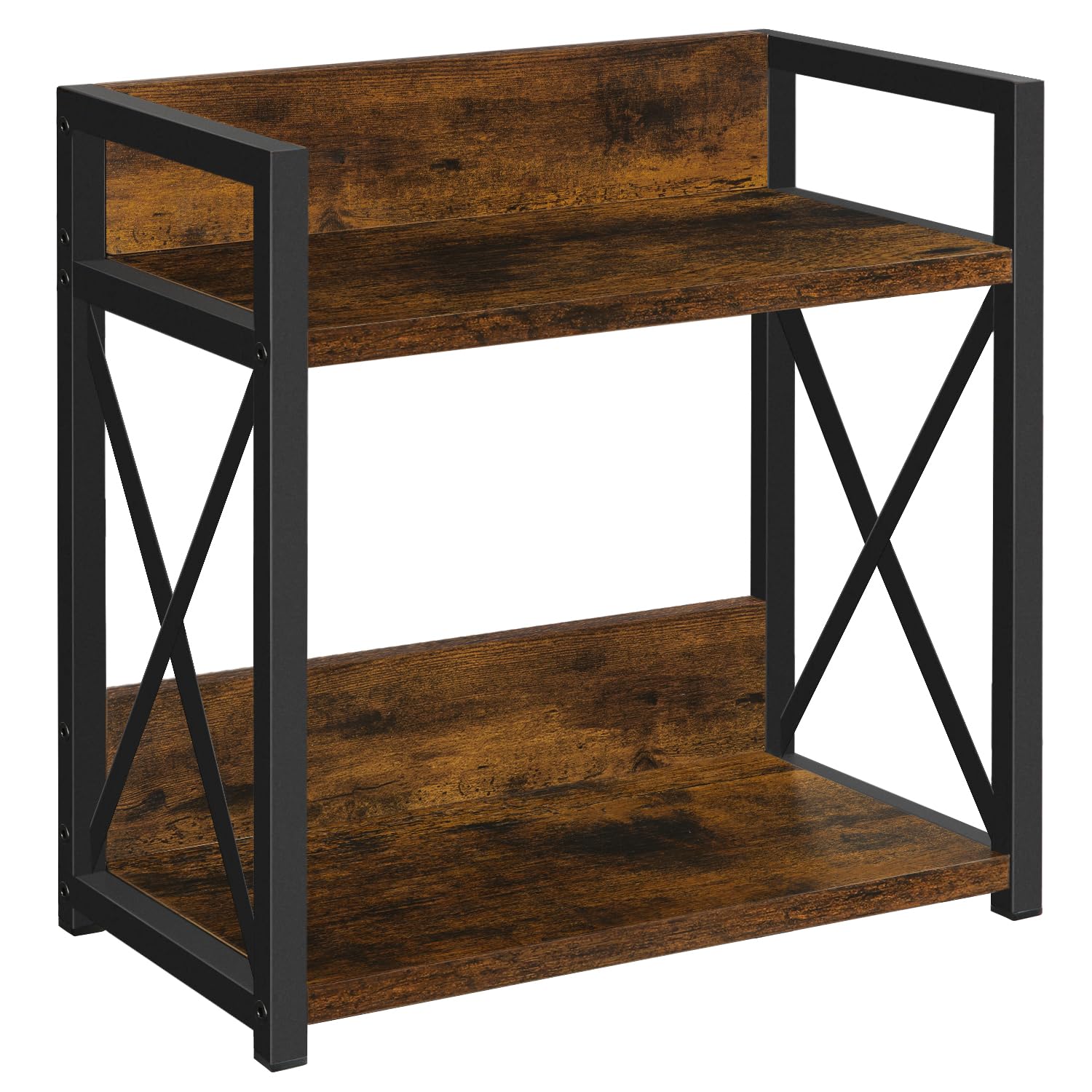 YINMIT Countertop Shelf Organizer,Coffee Bar Accessories,Spice Rack,Coffee Counter Shelf,2 Tier Coffee Organizer Station for Mugs,Cups,Cream,Syrup(