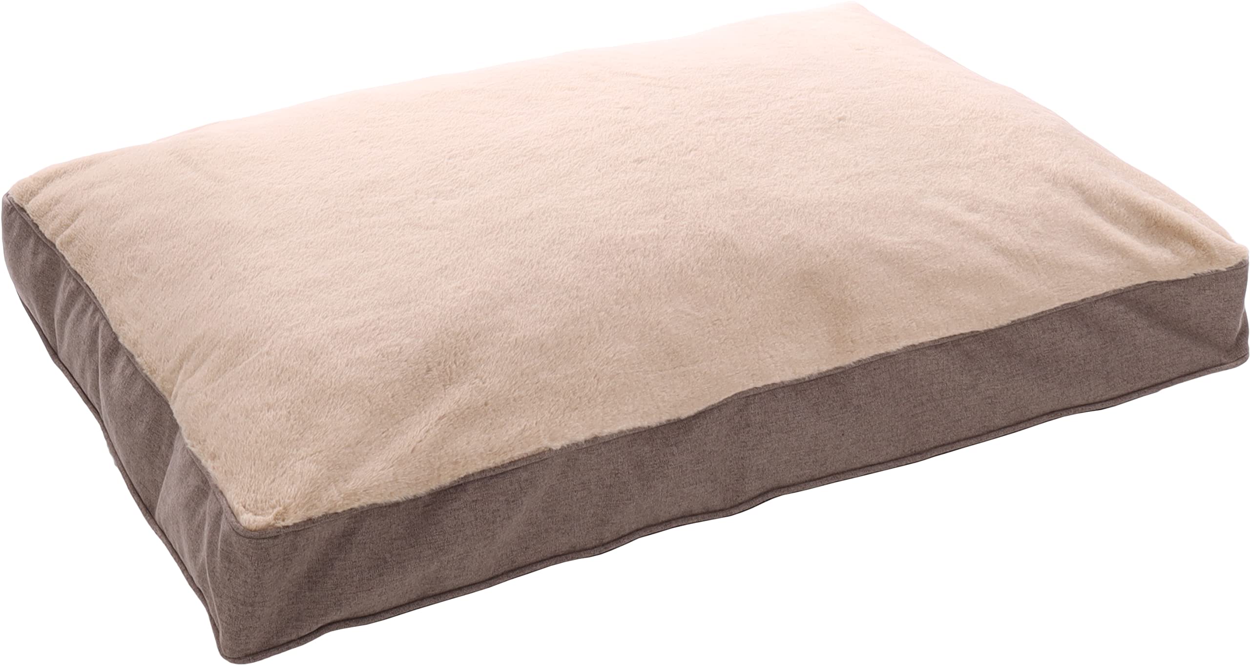 Coussin Flamingo ESMO grand format rectangulaire finitions beige