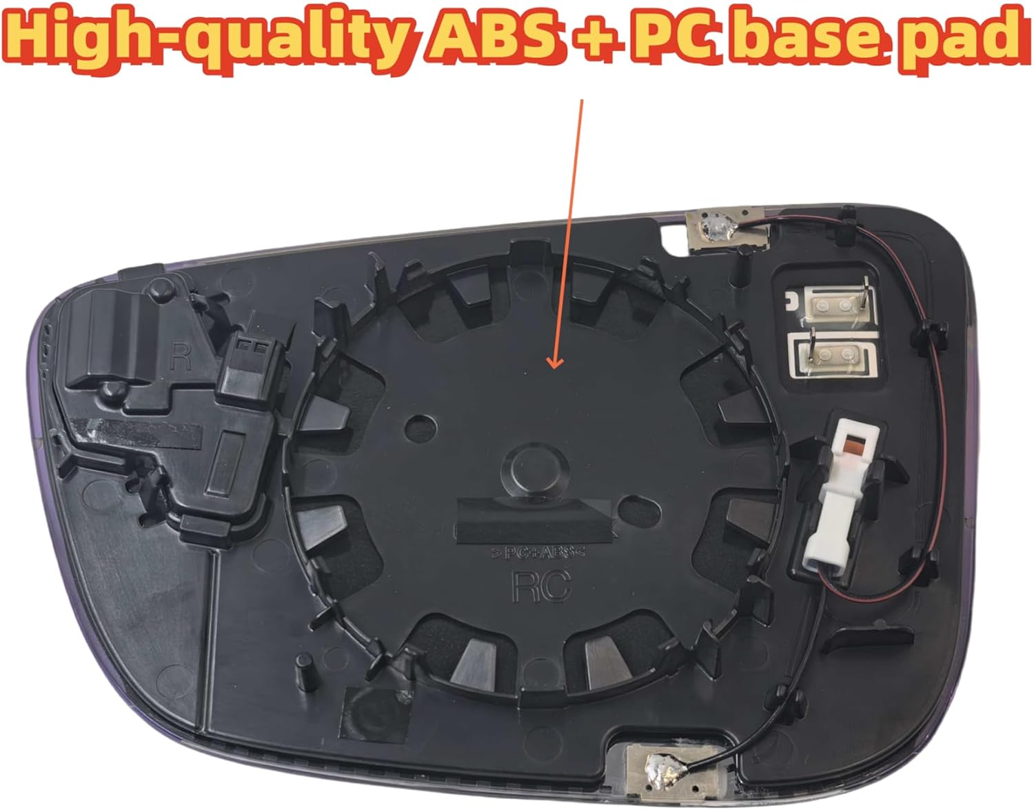 Passenger Side Mirror Glass Replacement For BMW 5 6 7 8 Series G30 F90 G32 G11 G14,Heated Autodimming Blind Spot, With Backing Plate (RH),Compatible With OE: 5116-8739- 628,5116-7407-168.