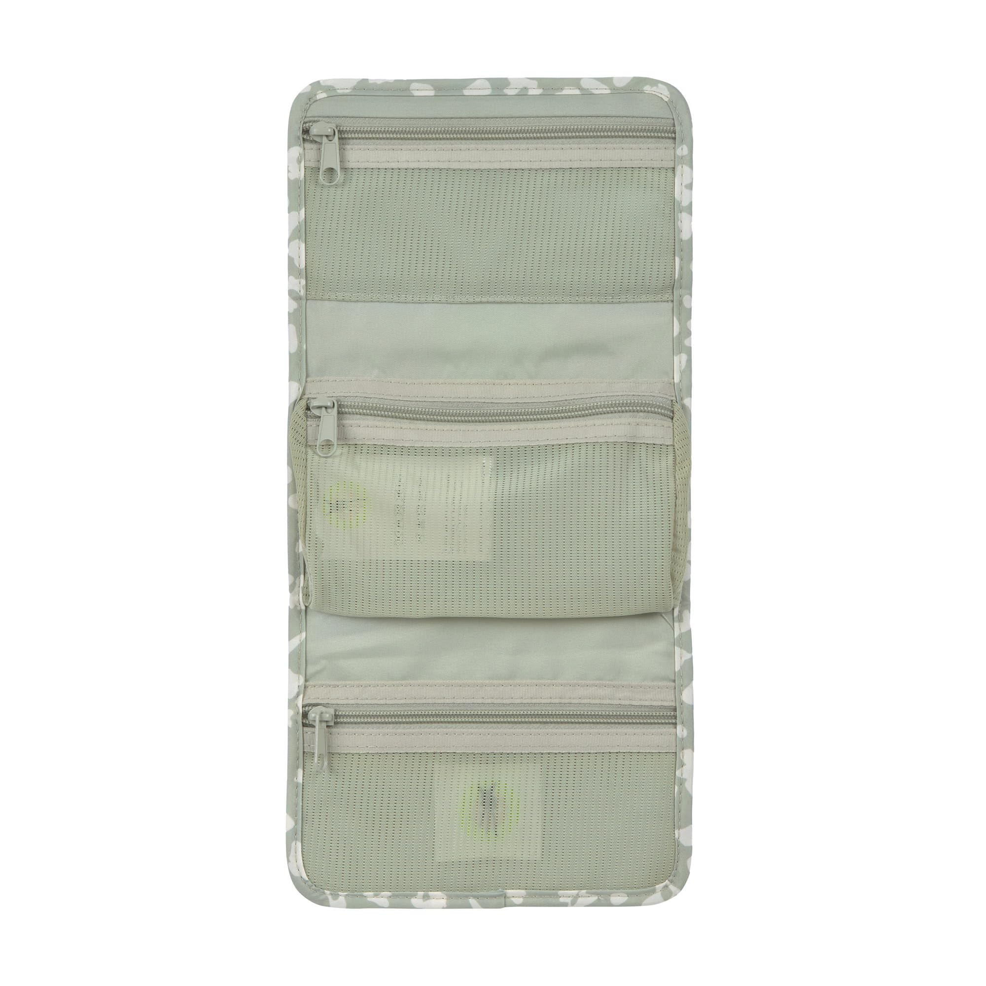 LÄSSIG Bebé Niños Botiquín para Medicamentos Gobuli Yeso Bolsillos de malla con cremallera sin contenido/First Aid Kit S.O.S. Leo light khaki