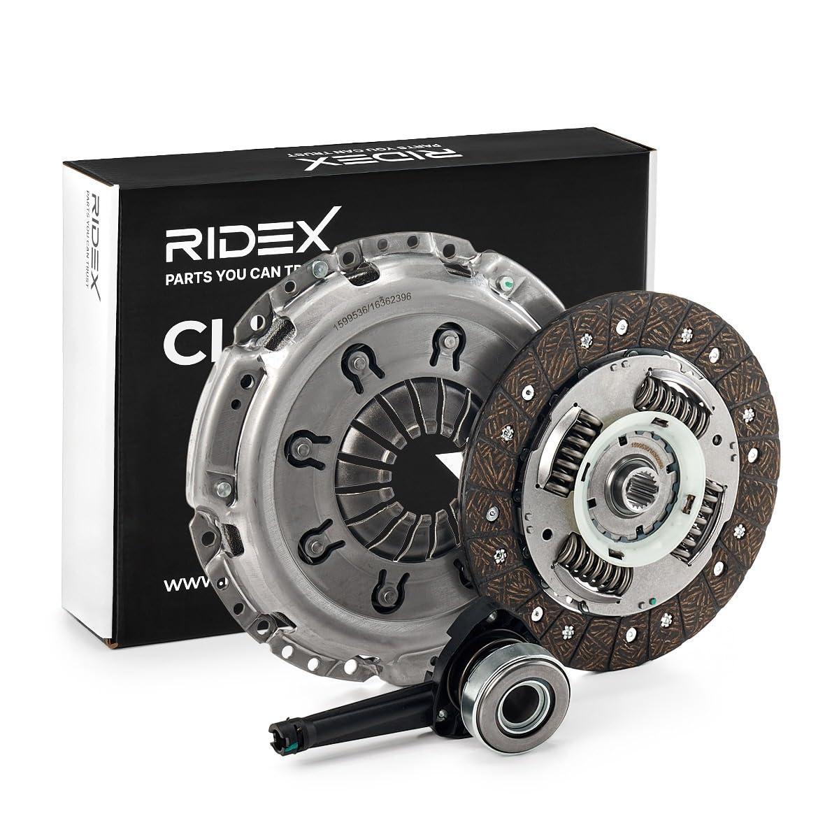 RIDEX 479C3293 Kit frizione con dispositivo disinnesto centrale Compatibilità con RENAULT Trafic 2 Furgonato FL