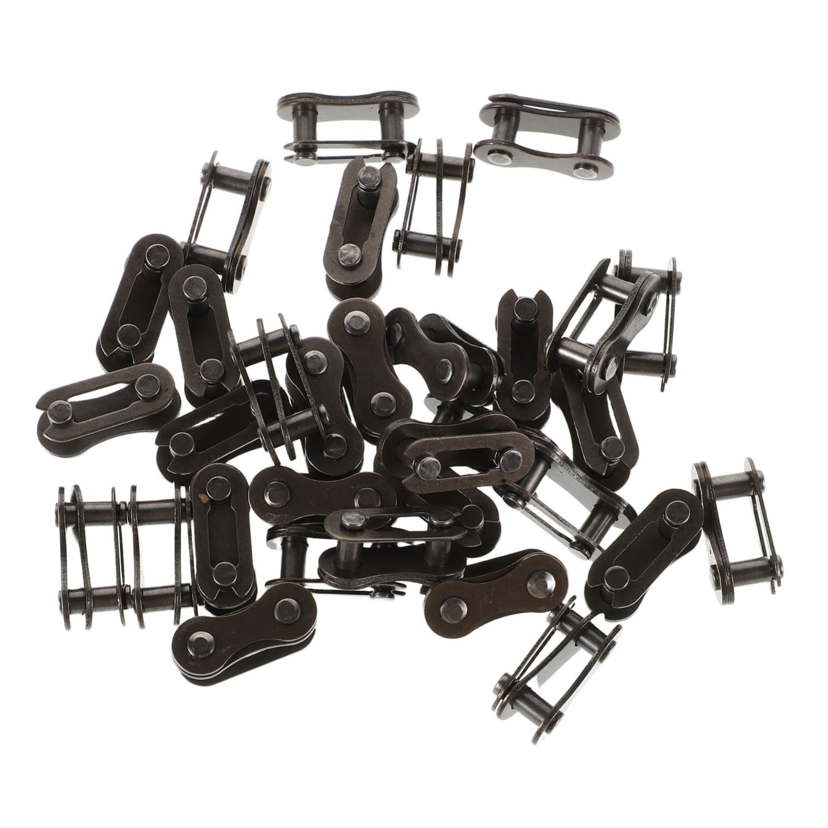 Sosoport 40pcs Bicycle Chain Connectors Strong Reusable and Quick to Install for Single Speed Bicycles