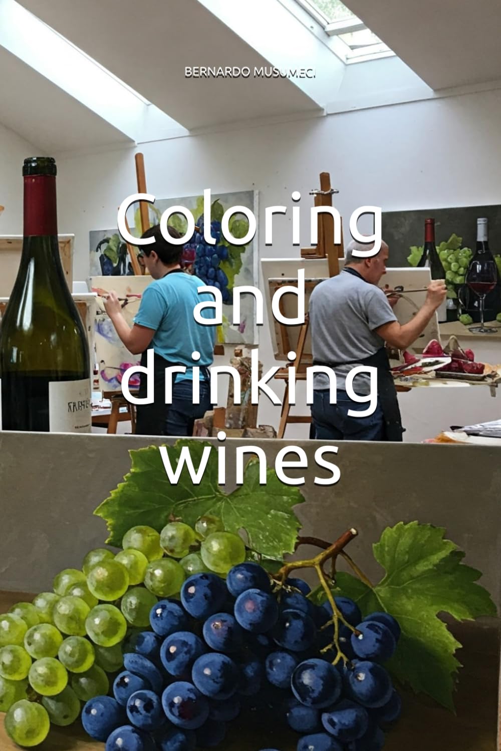 Coloring and drinking wines (Wines of the World)