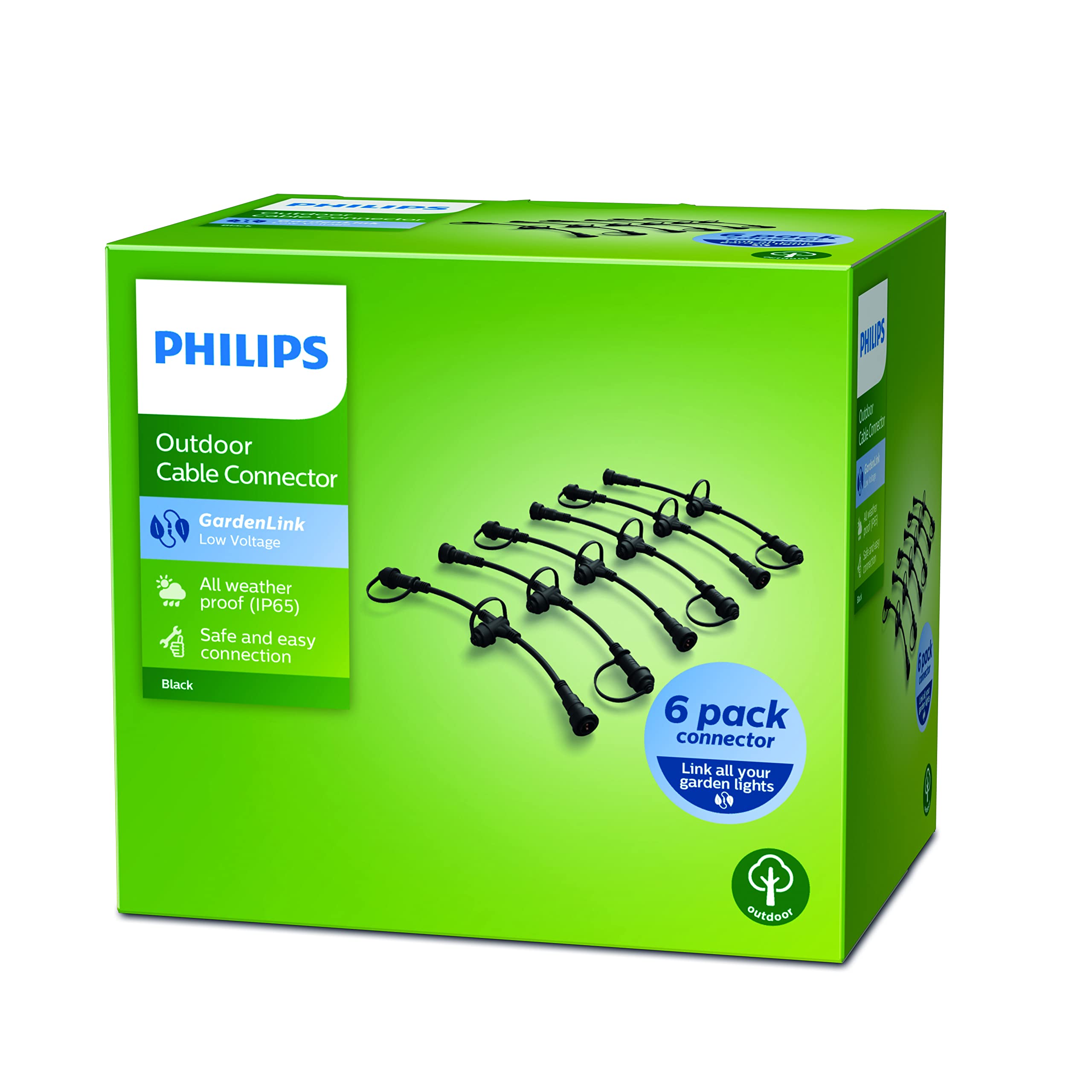 Philips Lighting Connector, Black