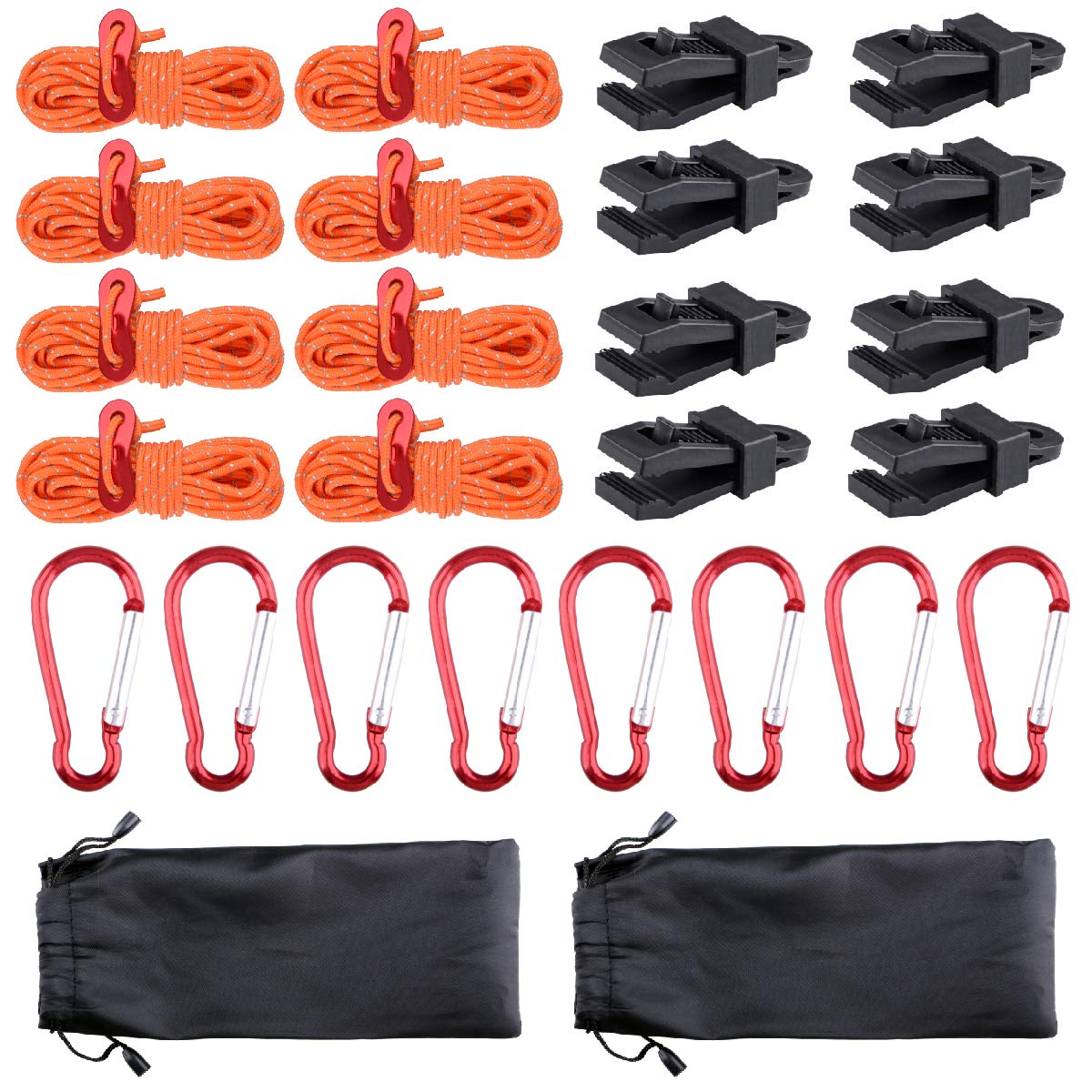 Buy Azarxis Aluminum Tent Stakes Pegs Heavy Duty Lightweight for