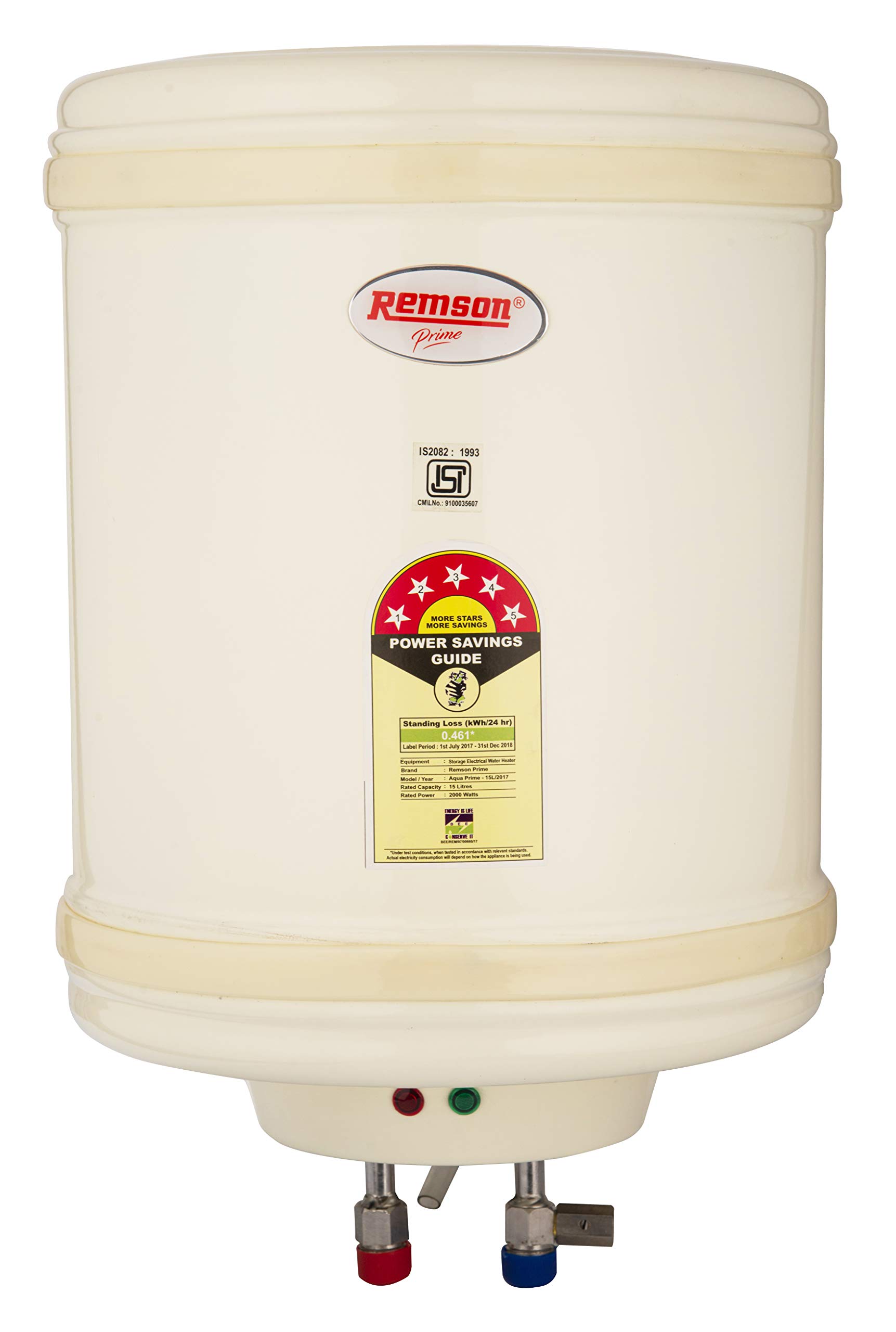 Aqua Prime Remson Instant Water Heater Remson Prime 15 Litre