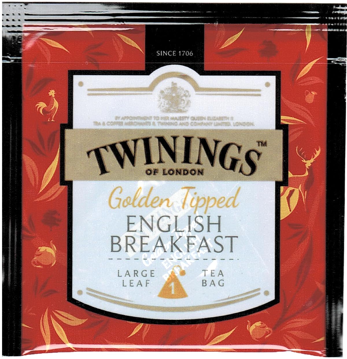 Twinings Discovery Collection Golden Tipped English Breakfast, 30 Large Leaf Pyramid Tea Bags