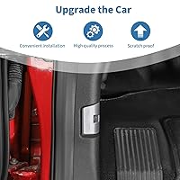 Vista 4 de para F150 Plata Interruptor de Liberación del Capó Cubierta de Embellecedor para Ford F150 2009 en adelante Accesorios Interiores Plata