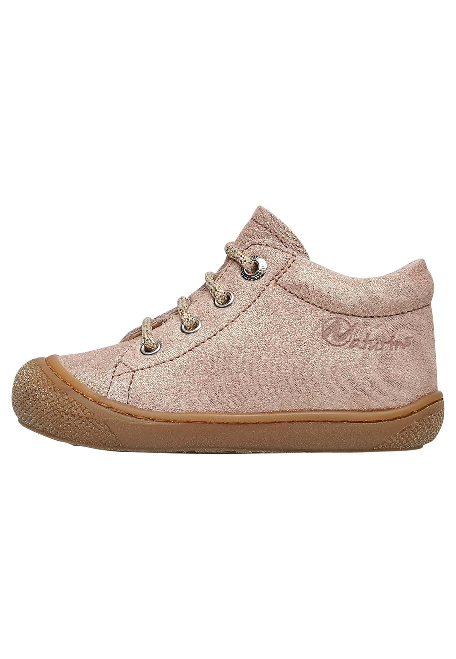 Naturino Cocoon-First-Steps Leather Shoes Pink 20