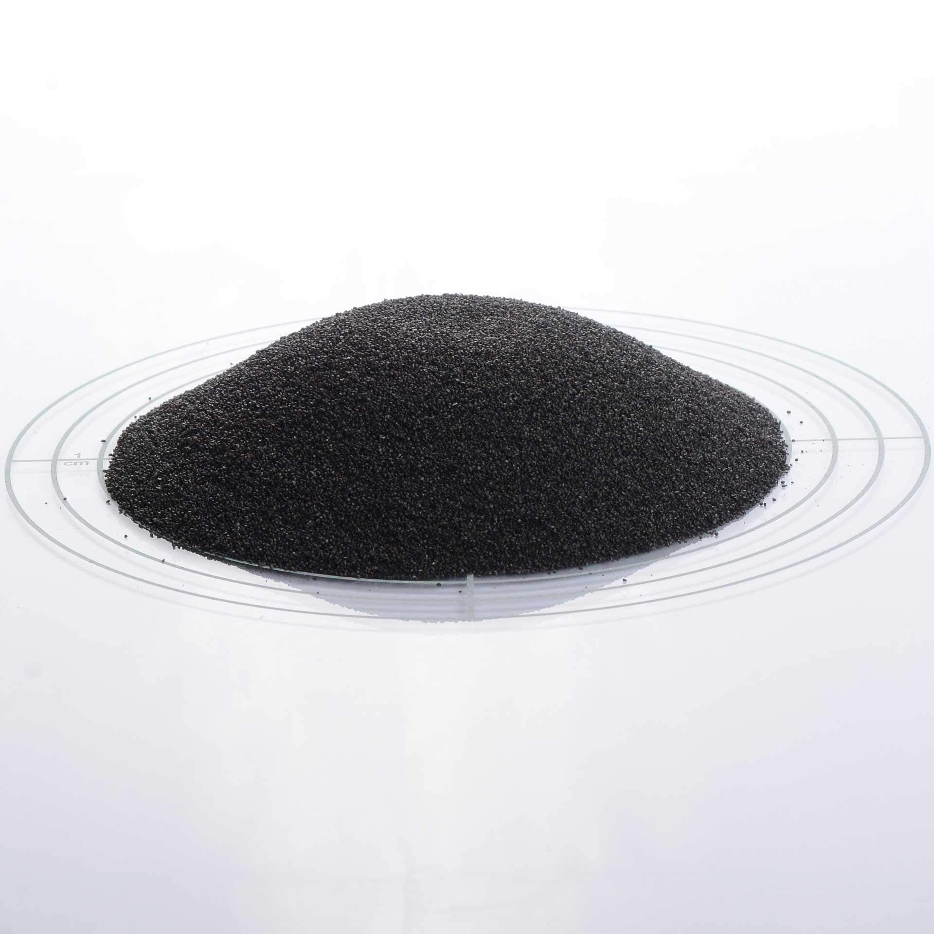 Schicker Mineral Aquariumsand schwarz 10 kg, feiner Aquariumkies mit Epoxidharz ummantelt, kantengerundeter Bodengrund, farbecht, Kies für Süßwasseraquarien & Meerwasseraquarien (0,4-0,8 mm)