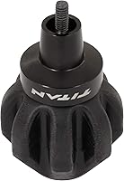 Vista 7 de Allen Company Titán Crossbow Bolt De-Cocking Head, roscas de flecha estándar AMO/ATA, silicona/acero, negro